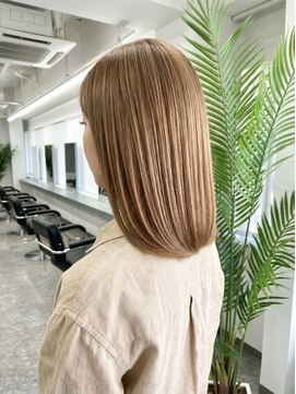 サクラ ビューティ ヴィレッジ(SAKURA Beauty village) 髪質改善カラー　ベージュ