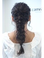 g r a i n canvas. 川崎/ショート/ボブ/髪質改善【グレイン】【5月1日~(予定)】 編みおろしアレンジ/艶髪/片平