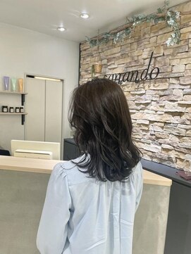 ケンジサナンド(KENJE Sanando) 赤みが気になる人必見!!アッシュグレージュ