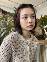 ナヌーク シブヤ(nanuk shibuya)&nbsp;生え際から可愛い 暖色カラー