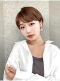 ナチュラルショート/ショートボブ/顔周り/立川/20代30代40代50代