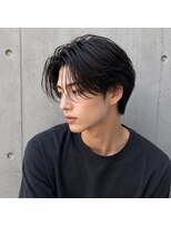 メンズアンダーバーホワイト 南海難波店(Men's _WHITE)&nbsp;ニュアンスセンターパート