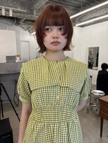 エルメ クラマエ(Elme) layer bob×orange brown