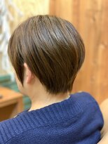 ヘアルーム アペジェ(hair room apaiser)&nbsp;縮毛矯正ストレートのショースタイル