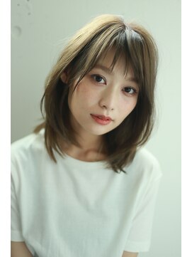 リノ 吉祥寺(Lino kichijoji) 大人可愛い　ミディアム　U-REALM　吉祥寺