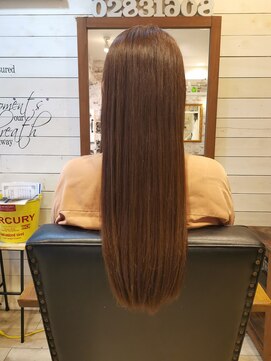 ラウンジアンドヘアープラスグランツ(lounge&hair+grants) サラサラすぎるロング