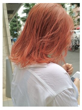 エイト 恵比寿店(EIGHT ebisu) サーモンオレンジカラー