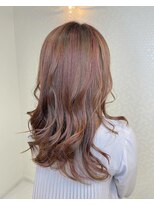 ヘアーアンドメイク ドレス(DRESS)&nbsp;ピンクハイライト