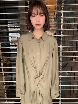 クラフト ヘア デザイン(CRAFT HAIR DESIGN) レイヤーボブ / イルミナラベンダーベージュ