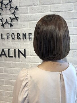 ヘア スパ ビューティー エールフォルム(HAIR SPA BEAUTY YELLFORME) ツヤ感ミニボブstyle