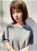 美髪/ホワイトグレージュ/大人かわいい/こなれミディ[銀座]