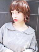【松戸 ムラマツ】前髪ウルフマッシュショートボブ30代