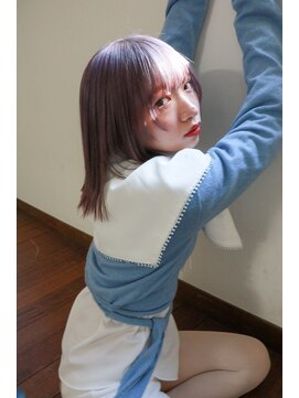 アンドスタイル(&style) 【大名店　江藤】ラベンダーカラー