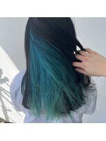 テクライズ 豊橋店(TECHRISE)&nbsp;インナー×ターコイズカラー