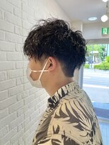 デイジー インデックスヘア 大島店(DAISY index hair)&nbsp;波巻きツイストスパイラル　マッシュショート　ツーブロック