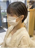 耳かけ丸みショート
