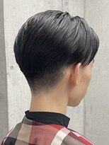 フイ メンズヘア ヨヨギ(Hui men's hair yoyogi) メンズ/アップバング/ツーブロックマッシュ/束感ショート波巻き