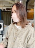 ▲子育てママさんに大人気！バレイヤージュ、ペールピンク▲