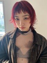テトヘアー(teto hair)&nbsp;ウルフ　red