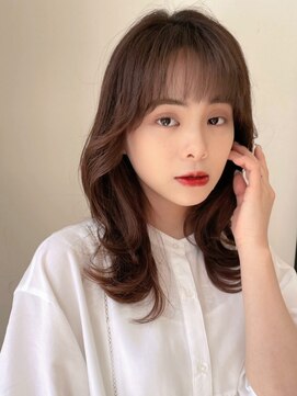 ハニーシブヤ(HONEY shibuya) 大人可愛い20代30代40代くびれ韓国レイヤー×ラテベージュ