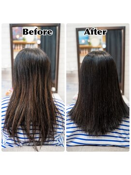 ビート(Beat) Sins式髪質改善酸性ストレートでウルツやスタイルに