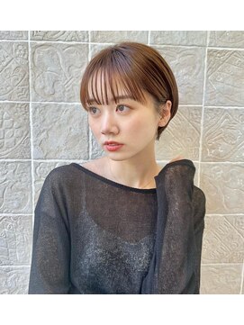 ビュートリアム 南青山(BEAUTRIUM) 大人耳掛けショート　丸みショート　マッシュ　20代30代