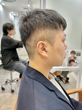 ロミーオム 本厚木(ROMMY. Homme) 刈り上げオシャレボウズ短髪ノーセットヘアビジネスメンズヘア