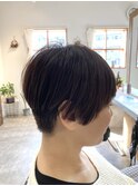 大人ハンサムショートヘアー