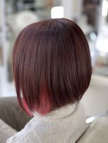 ヘアーアンドエステティック ヴェリス(hair&esthetic Velis) 【Velis】鮮やかピンクインナーカラー