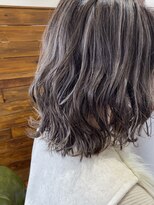 ラグリリーフ(Rug Relief)&nbsp;外ハネボブ×ハイライトグレージュ