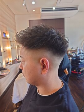 リボン(Ribbon) パーマ×スキンフェード