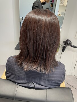 【若返るヘアカラー】透明感溢れる白髪ケア