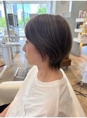 白髪ぼかしハイライトとハイブライト水素カラー