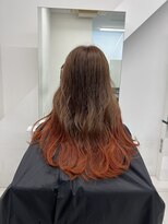 アライブ キチジョウジ(ALIVE Kichijoji) 【ALIVE吉祥寺】オレンジブラウングラデーションカラー