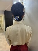 シニヨンヘアセット