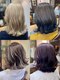 ヘアーコンセプト イロエンピツ(HAIR CONCEPT IROENPITSU)の写真/【岸和田駅徒歩3分】ご要望に合わせた幅広いカラー提案！ブリーチの回数をクーポンでお選びください♪