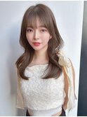 大人美人ショコラアッシュヘルシースタイルふんわりカール小顔