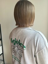 ツイギー 宮西店(TWiGGY) 外ハネボブに柔らかミルクティーベージュ