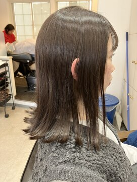 ヘアサロン ソル(SOL) 鎖骨の長さに切ったボブ