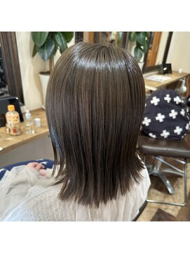 グッドネイバーズ 流山おおたかの森店(GOOD NEIGHBORS) 切りっぱなし　グレージュカラー