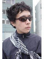 ブルートマト(BLUE TOMATO)&nbsp;メンズカットメンズパーマ眉毛スパイキーショート学割U24