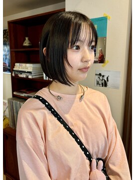 エンベロープス 中目黒(Envelopes) タッセルボブ/顔周りレイヤー/切りっぱなしボブ