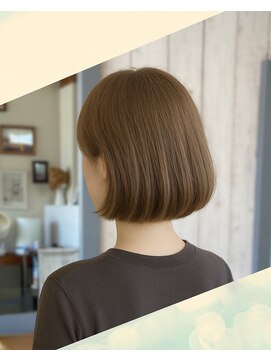 カーディフ(Cardiff) 【ふんわり自然に馴染むナチュラルボブ】