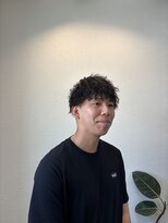 小谷理髪店 ソル(SOL)&nbsp;『ツイストスパイラルパーマ＋ショートマッシュ』