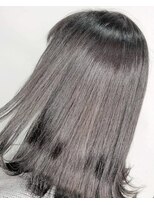 ハイライト 岡山南店 ブリーチなしダブルカラー <白髪ぼかし> <白髪染め> <岡山>