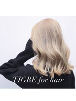 ティグルフォーヘア(TIGRE for hair)&nbsp;ホワイトブロンド