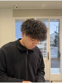 MEN’S HAIR/波巻ツイストスパイラル/フェザーパーマ/一宮