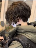 【SHARON原宿】ミックスパーマ×ナチュラルブラウン
