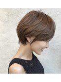 大人の雰囲気くびれショート
