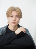 メンズ20代30代/センターパート/フェザーカット/フェザーパーマ